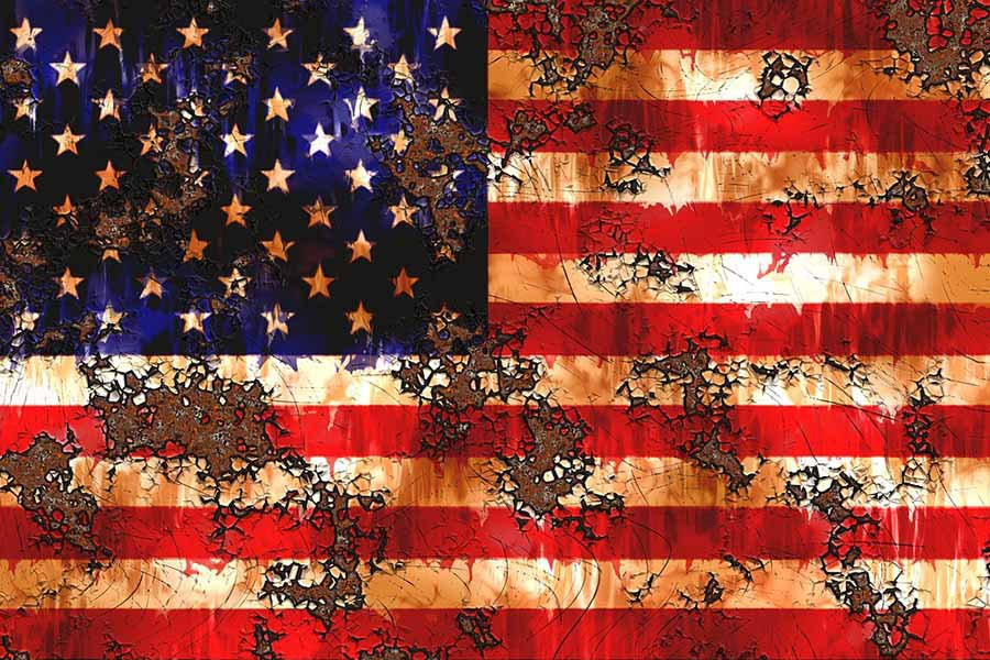 Американцам предстоит сделать выбор между третьей мировой и второй гражданской