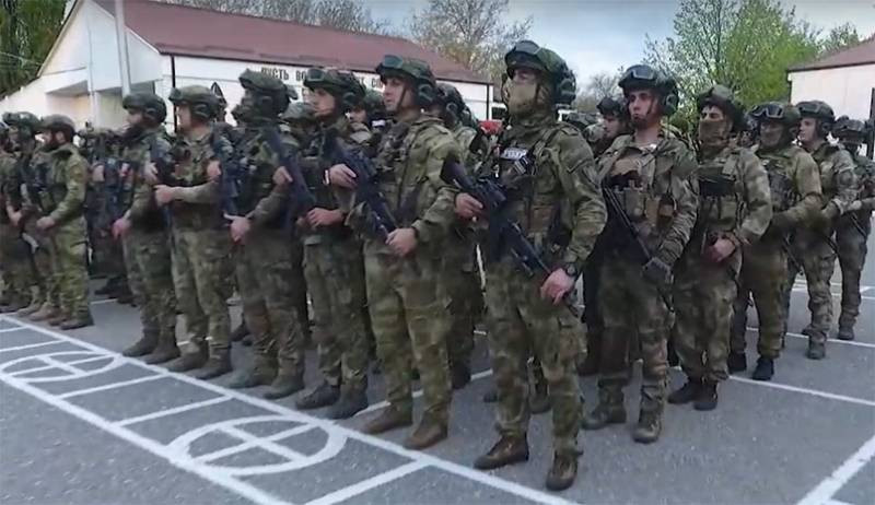 Из Чечни в зону СВО отправились бойцы ОМОН «Ахмат-1», многие из которых ранее принимали участие в освобождении населённых пунктов Донбасса