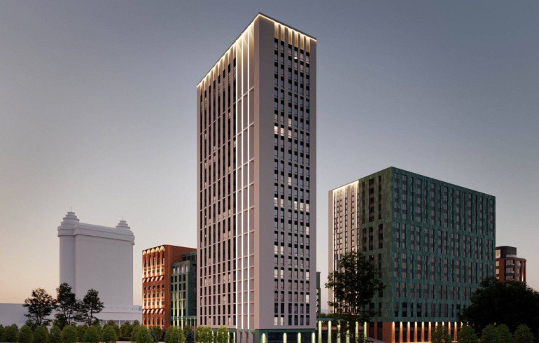 Напротив отеля «Видгоф» построят современный жилой комплекс в стиле «сталинского ампира»