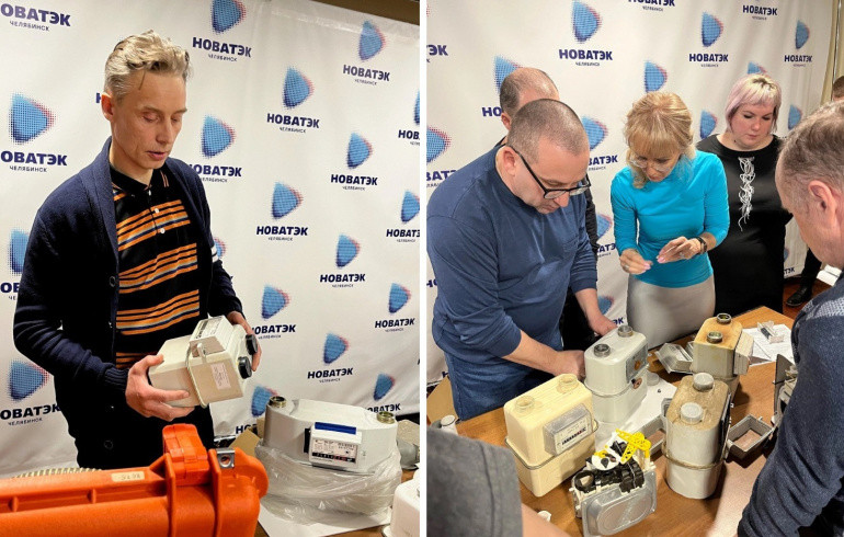 «НОВАТЭК-Челябинск» провёл для контролёров практический семинар по газовым счётчикам