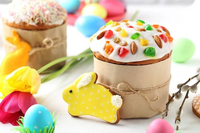 Пошаговый рецепт царской глазури для пасхальных куличей из белого шоколада