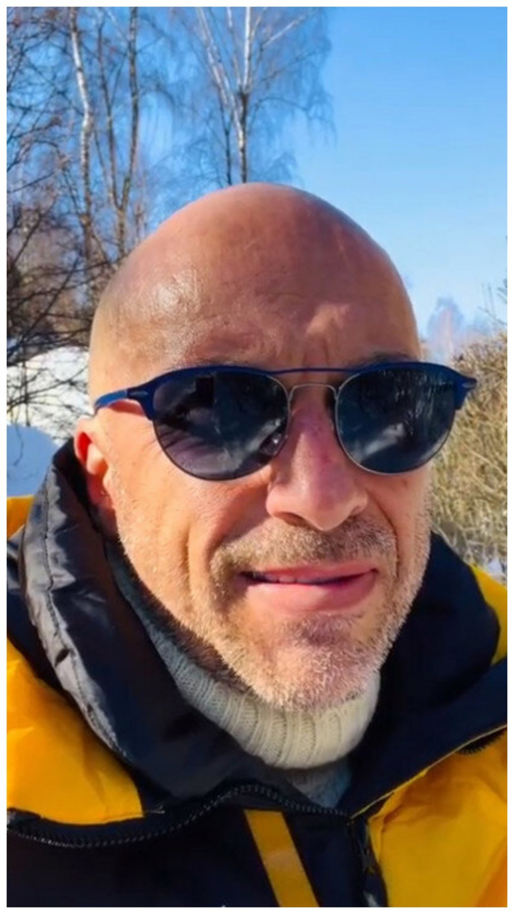 Дмитрий Нагиев покинул РФ после появления в цветах флага Украины