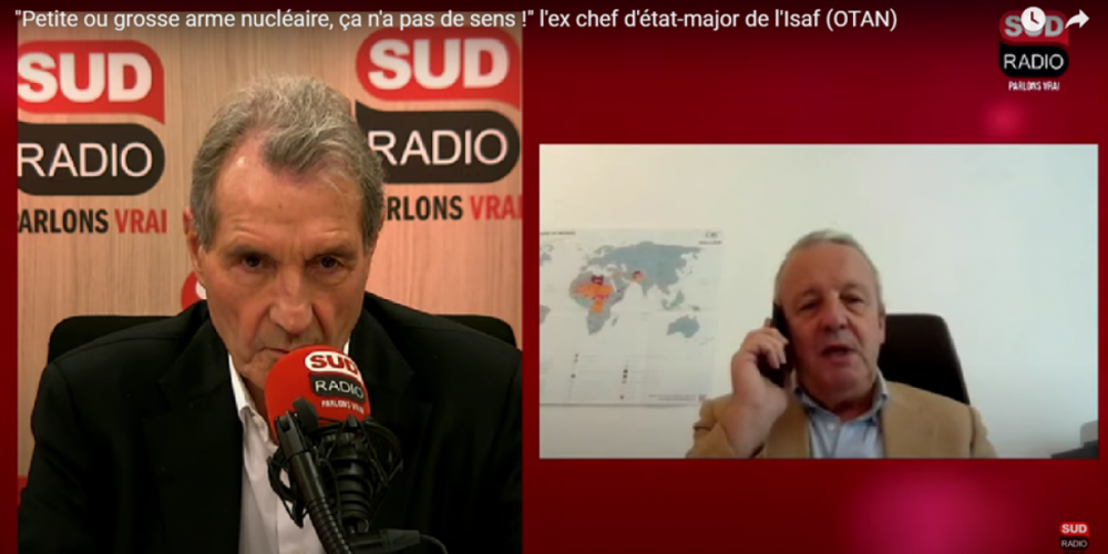 Французский генерал на SudRadio: «Наша задача: не втянуться в конфликт, и не допустить его прекращения»