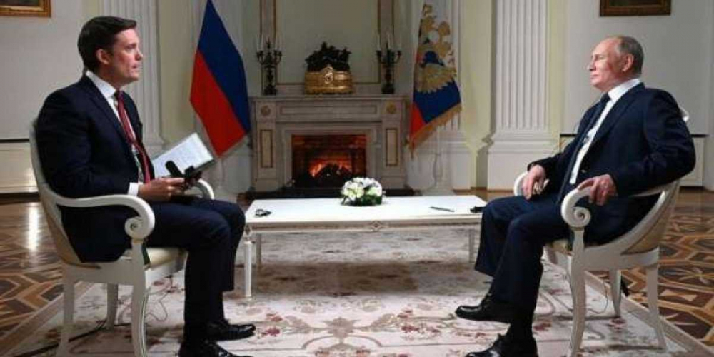 «Вы затыкаете мне рот»: Путин осадил журналиста NBC