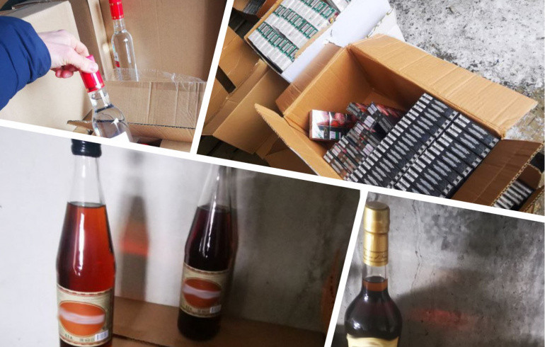 У челябинца изъяли контрафактные сигареты и алкоголь на сумму более 1 млн рублей