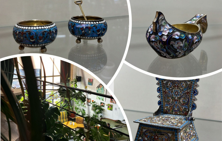 В Челябинске открылась первая частная коллекция русских солонок от Фаберже и других ювелиров