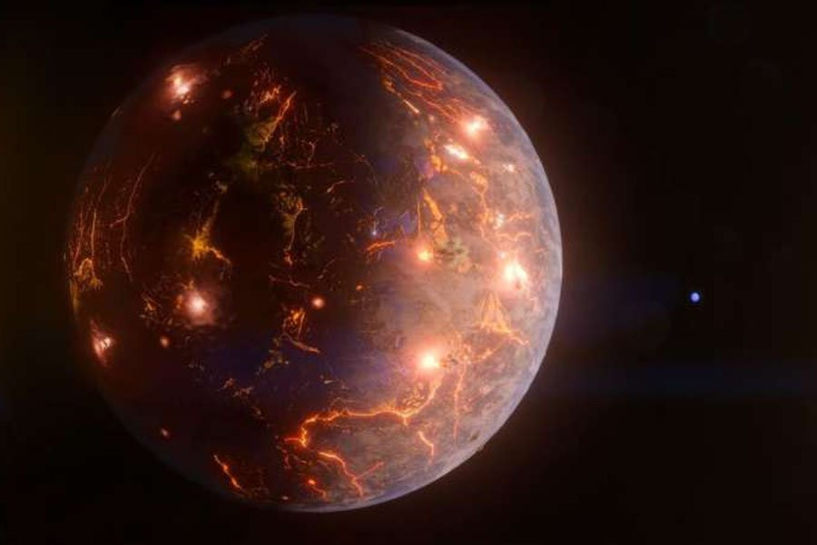 Астрономы обнаружили покрытую вулканами альтернативную Землю