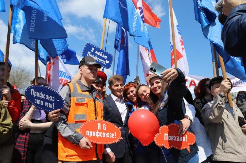 Более 500 приморцев благодаря федерации профсоюзов “примерили профессию на себя” в Первомай
