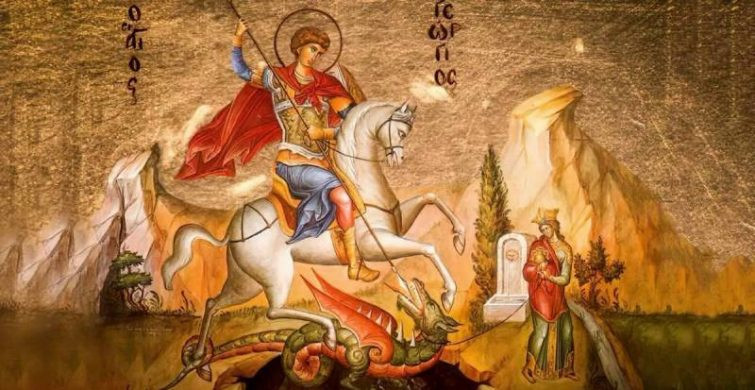 Юрия, Егора, Георгия поздравляют с именинами открытками и стихами 6 мая 2023 года