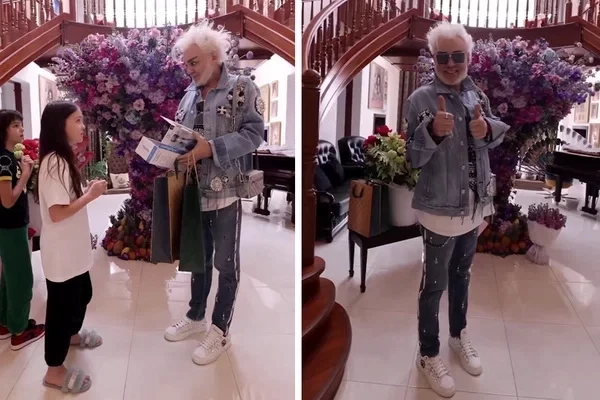 Наследники поп-короля Филиппа Киркорова приготовили ему на 56-летие оригинальные подарки