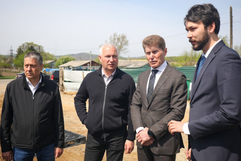 Олег Кожемяко совершил рабочую поездку в Пограничный район – итоги