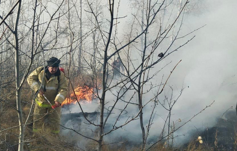 С начала пожароопасного сезона на Южном Урале выгорело почти 4 тысячи гектаров леса
