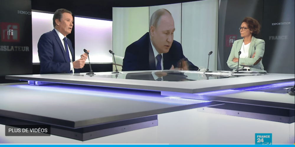 «Русь Вечная – последний шанс Европы» (кандидат в президенты Франции на ТВ France24)