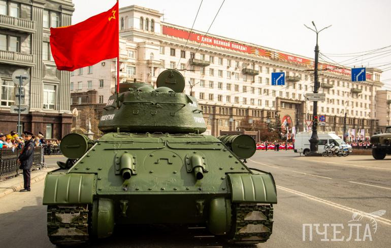 В центре Челябинска 4 мая для репетиции Парада Победы перекроют дороги