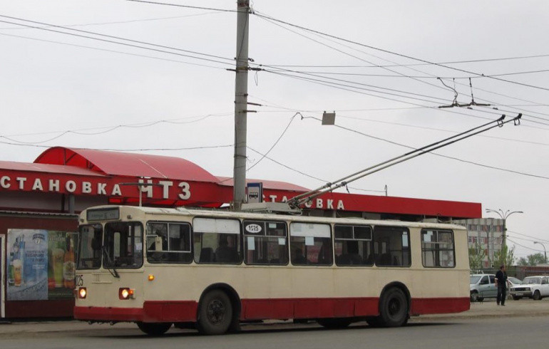 В Челябинске из-за ремонта дороги на месяц отменили популярный троллейбус