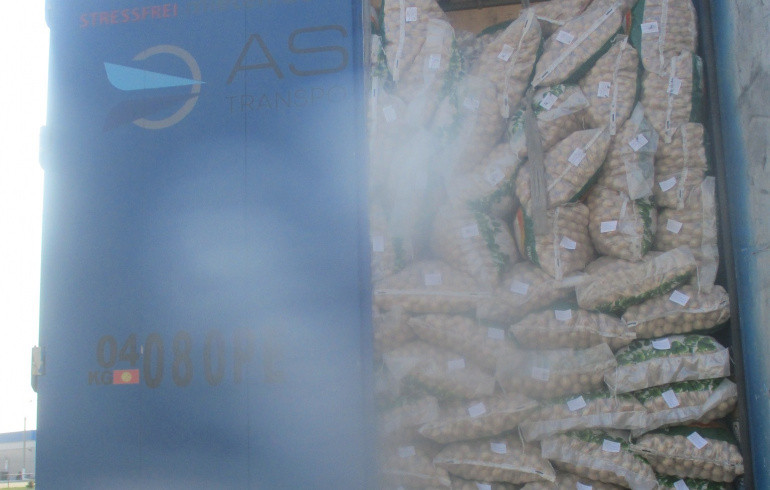 В Челябинской области таможенники не пустили в страну 42 тонны орехов