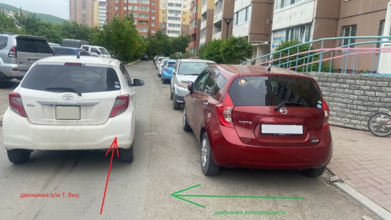 Во Владивостоке в ДТП пострадал 10-летний ребенок на велосипеде