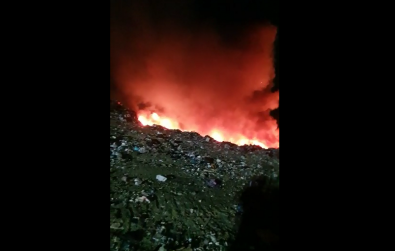 Жители Владивостока готовы дойти до губернатора из-за пожара на полигоне ТБО