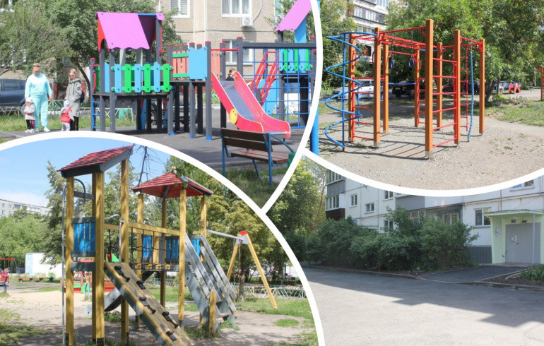 На северо-западе Челябинска благоустроили пять дворов