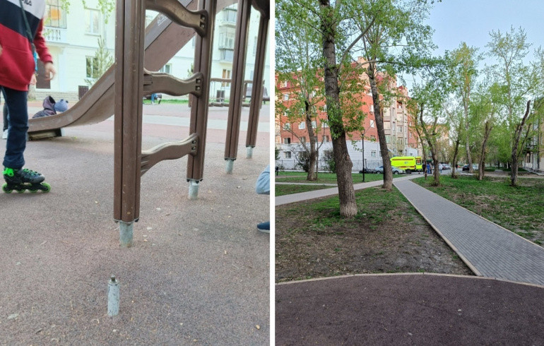 Падение ребёнка на штырь около горки в Челябинске переросло в иск к бизнесу на 500 тысяч
