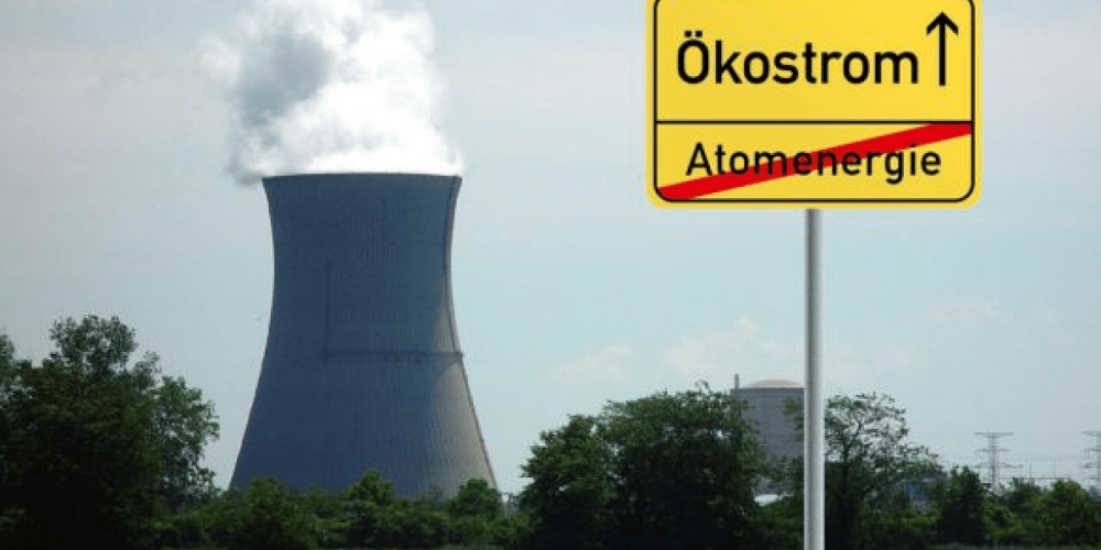 Активисты протестуют против закрытия АЭС в Германии