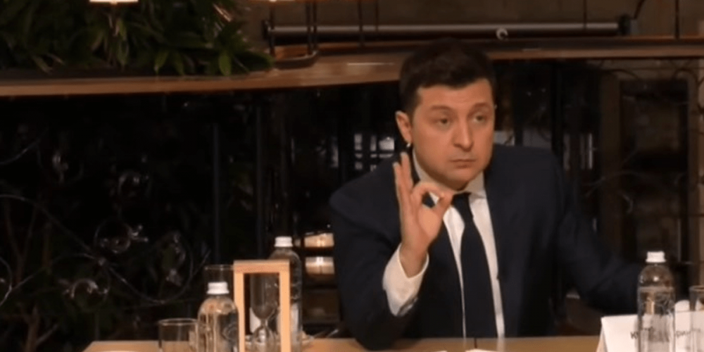 Зеленский сказал журналистам, кого считает «особями»