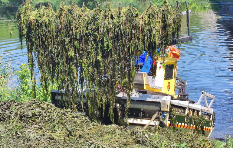 В Челябинске из реки Миасс достали более 50 кубометров мусора