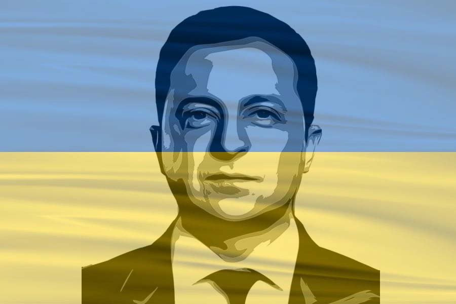 Актёра, старательно исполняющего роль президента Украины, загоняют в угол