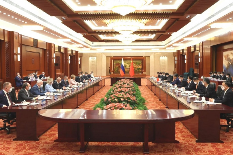 Александр Ролик в составе российской парламентской делегации находится с визитом в КНР