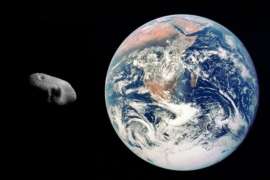 Гигантский астероид недавно пролетел мимо Земли, но обнаружили это только через два дня