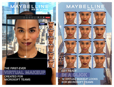 Maybelline New York переносит на рабочее место виртуальные образы макияжа через Microsoft Teams - Новая общественная газета