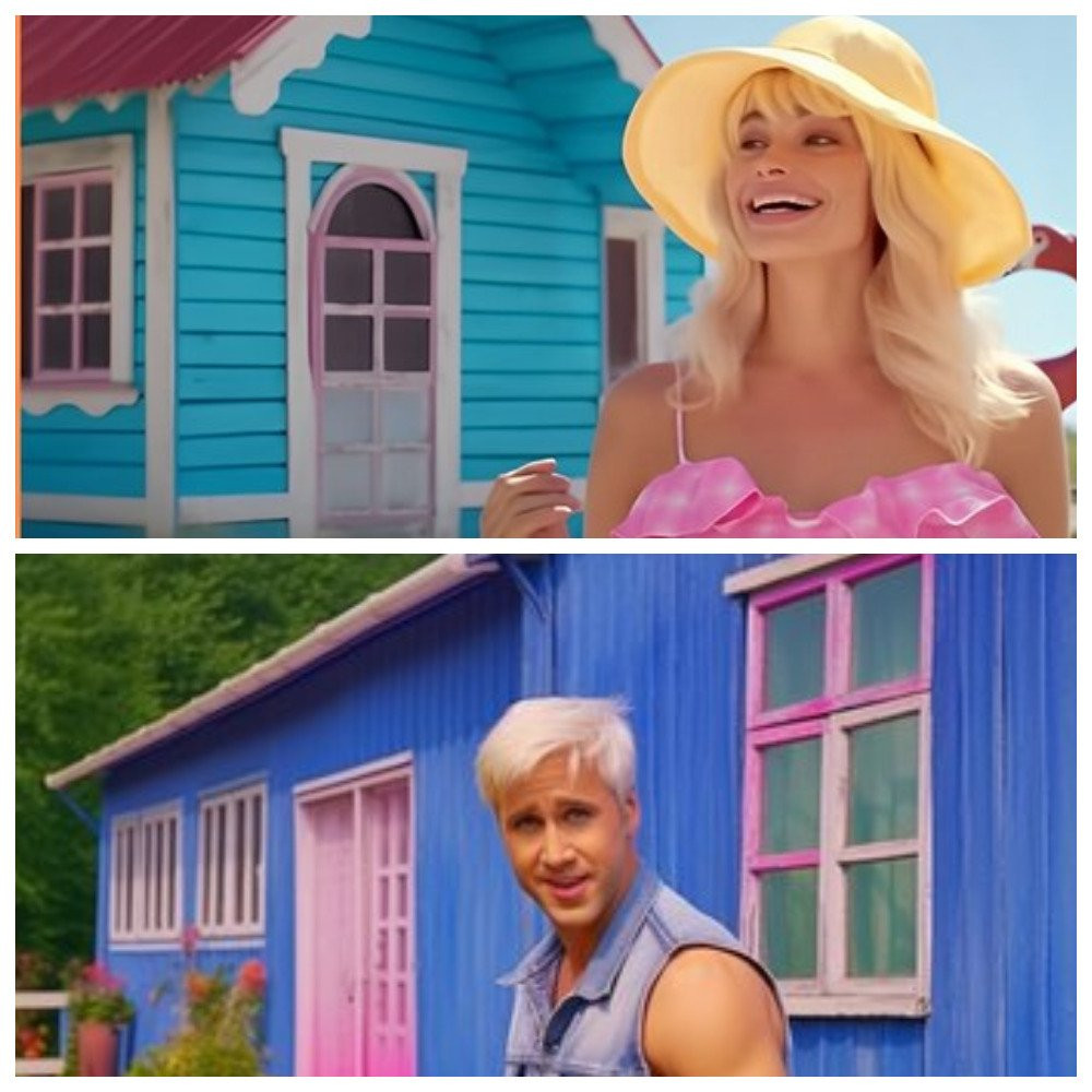 Нейросеть показала, как бы выглядели персонажи «Барби», если бы жили в российской глубинке