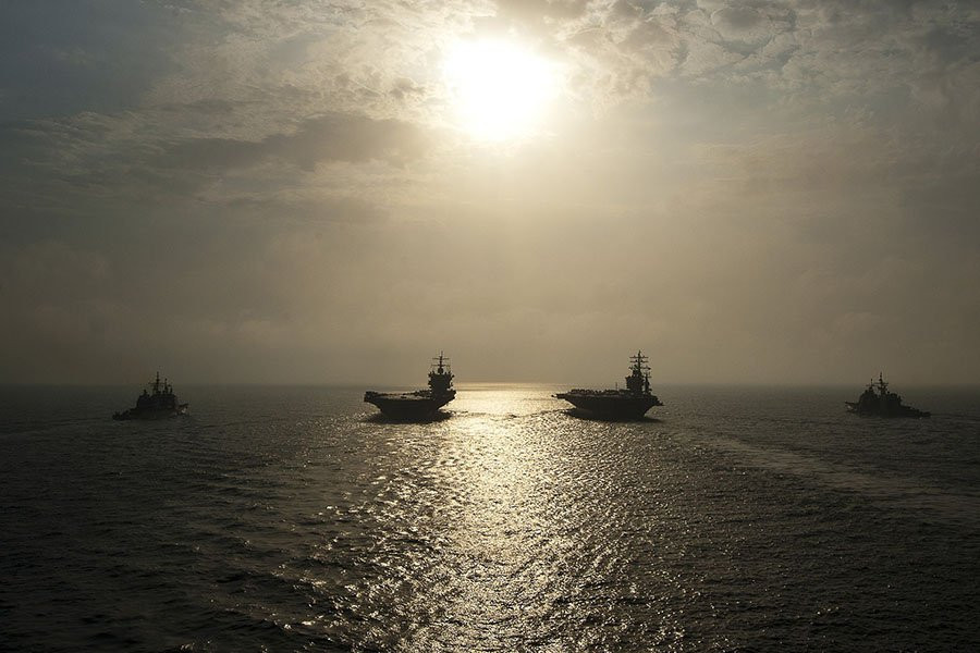 Пентагон: США направят на Ближний Восток два десантных корабля