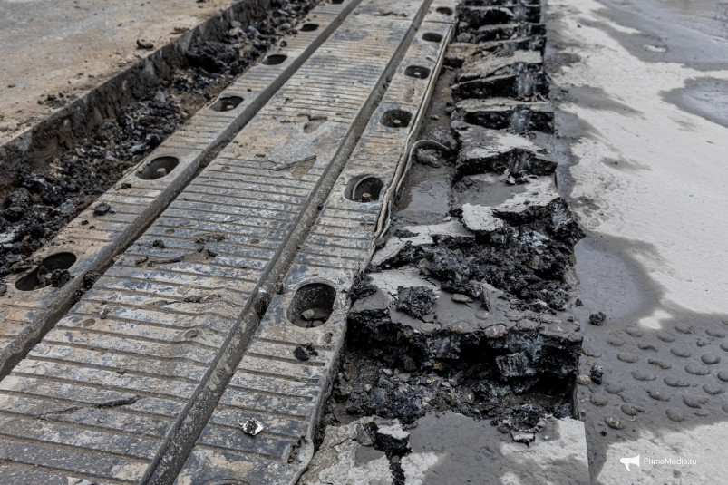 Ремонт швов на Некрасовском путепроводе во Владивостоке идет с опережением графика