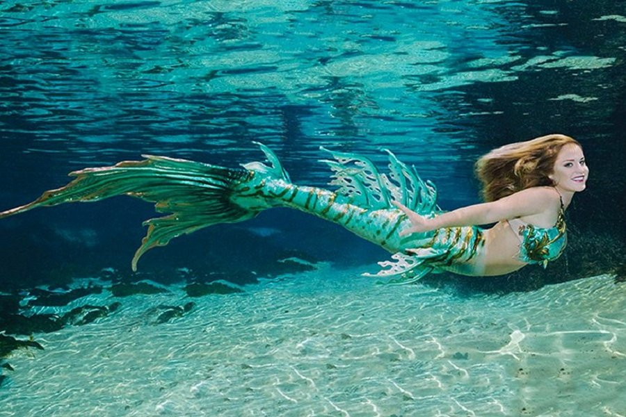 Россиянка, ставшая русалкой в Китае, рассказала о своей работе