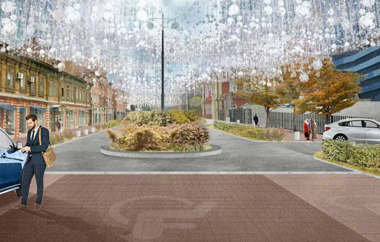 В центре Челябинска благоустроят улицу рядом с пешеходной Кировкой