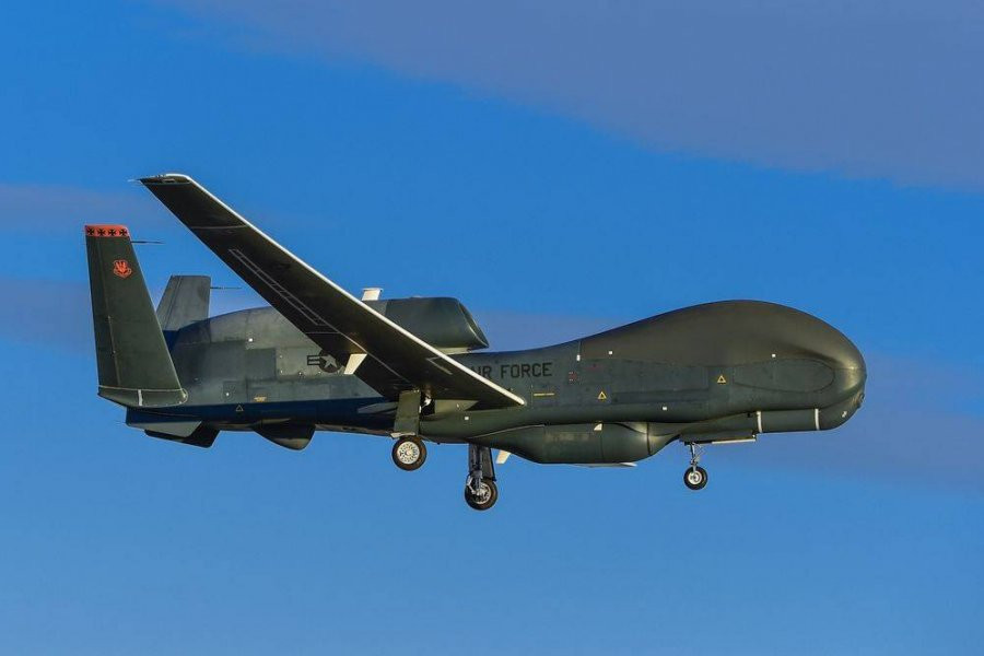 Flightradar зафиксировал американский беспилотник RQ-4B Global Hawk близ побережья Сочи