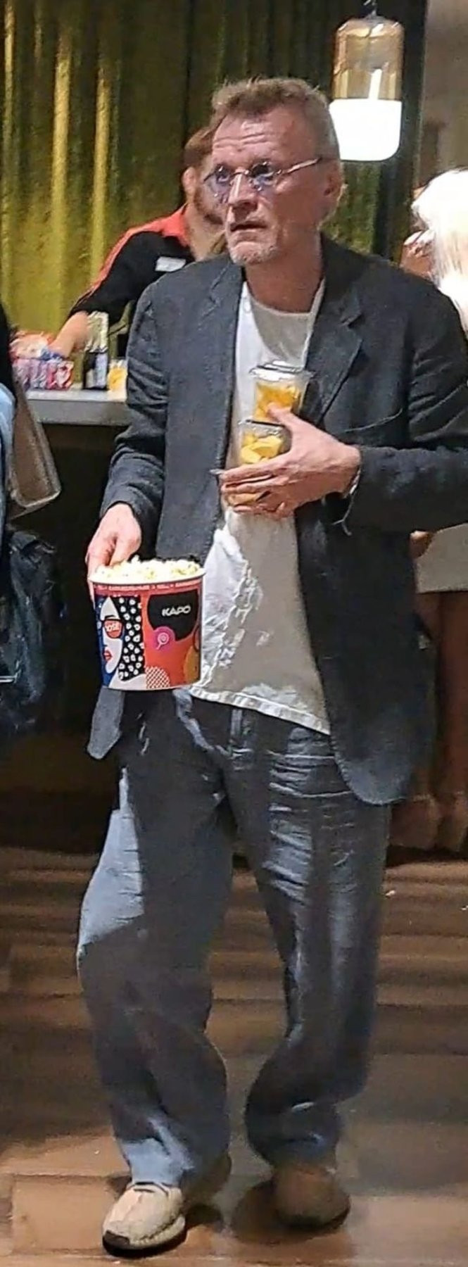 Исхудавший Алексей Серебряков удивил публику помятым видом