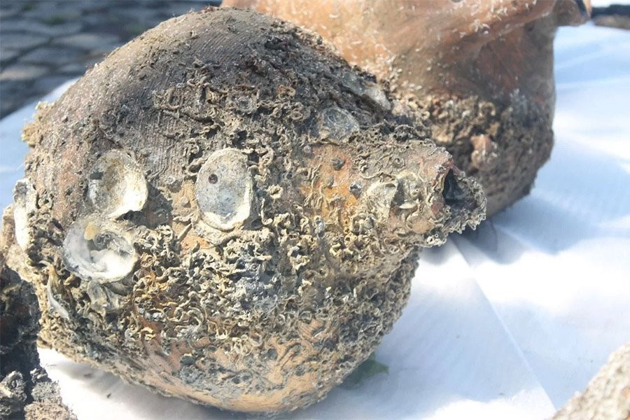 В Турции обнаружили затонувший 1700-летний корабль