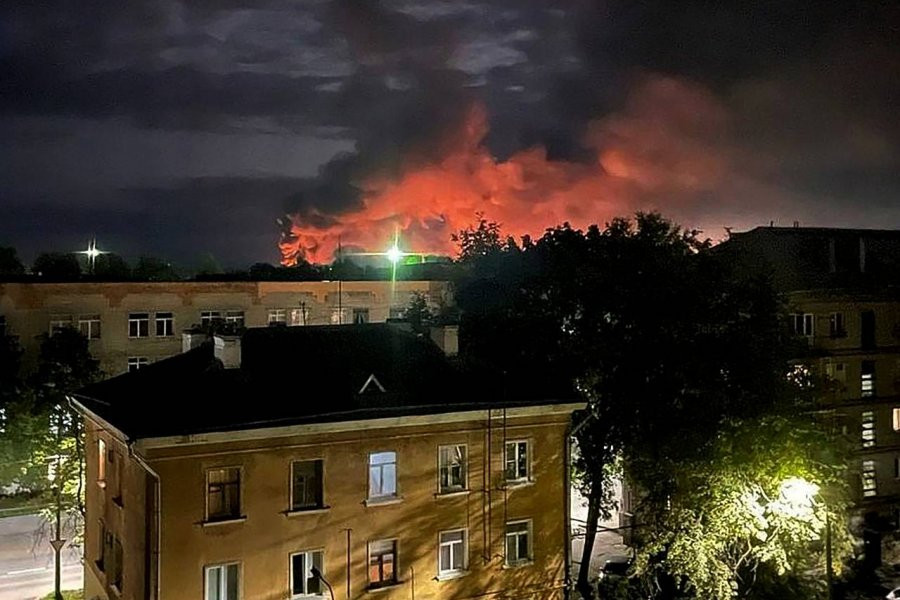 ВСУ провели крупнейшую атаку дронами на регионы Центральной РФ