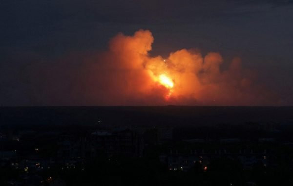 В нескольких областях Украины зафиксированы взрывы