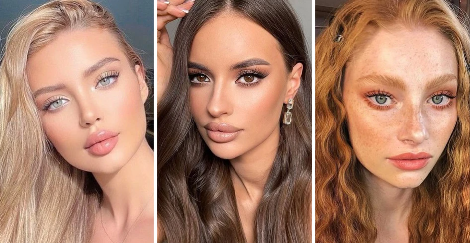 Какой макияж подобрать для блондинок, брюнеток и рыжих на осень 2023