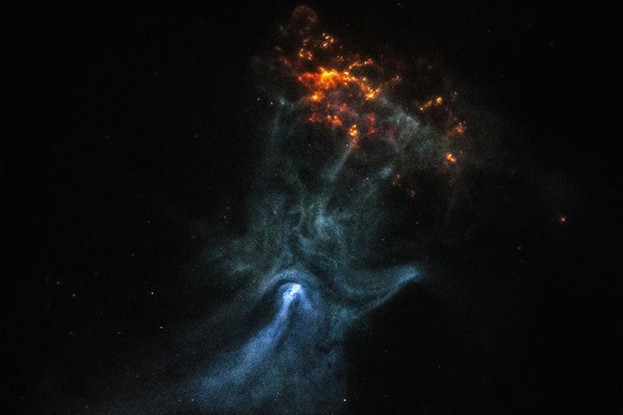 Космический телескоп НАСА запечатлел «Призрачную руку»