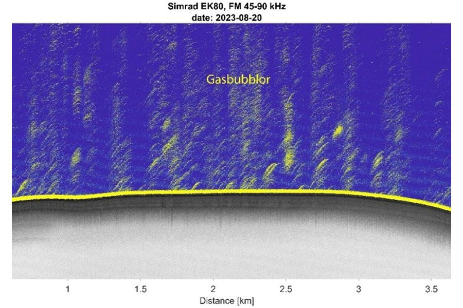 В самой глубокой точке Балтийского моря обнаружена странная утечка метана, которая поставила ученых в тупик