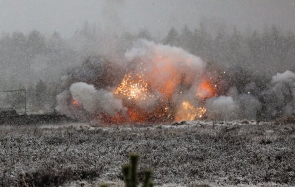 Обновлённая карта боевых действий на Украине по данным на 12:00 мск от 16 января 2024