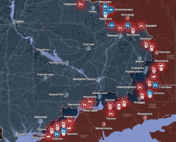 Новости СВО на сегодня, 21.01.2024. Карта боевых действий на Украине - оперативная сводка