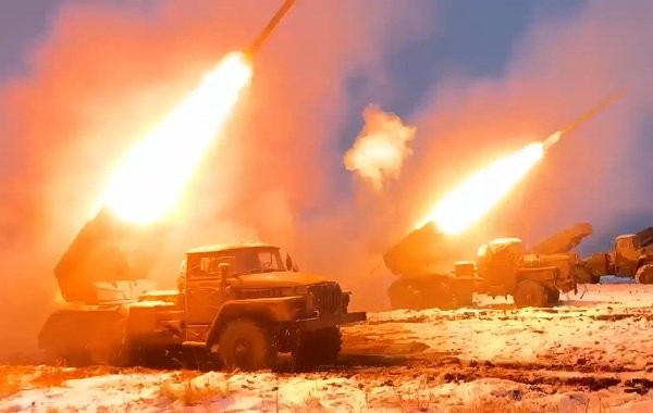 Опубликована карта боевых действий под Авдеевкой по данным на 29 января 2024