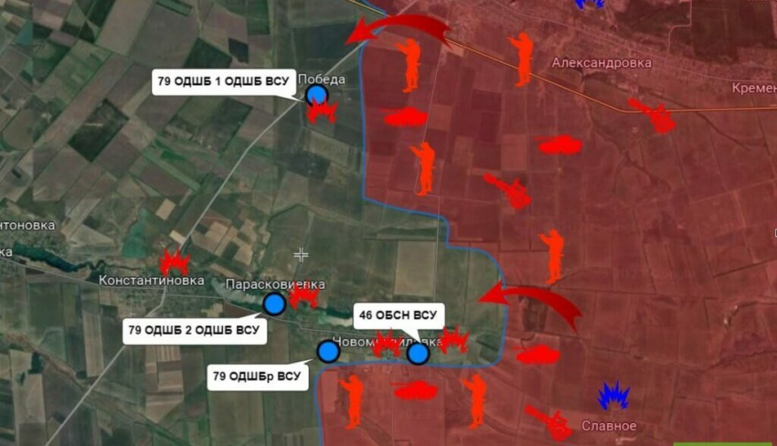 Карта СВО на Украине от 14 января 2024, боевые действия сегодня: новости о спецоперации