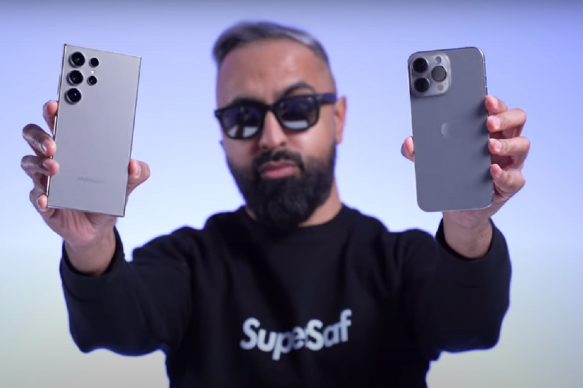 Блогер сделал сравнение качества съёмки Galaxy S24 Ultra с iPhone 15 Pro Max