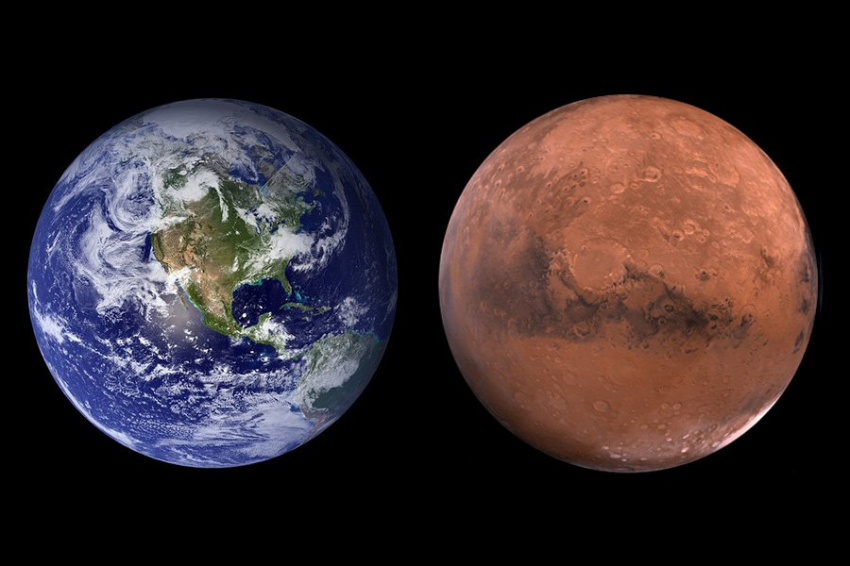Размер планеты и скорость охлаждения могут объяснить, почему Марс умер, а Земля выжила